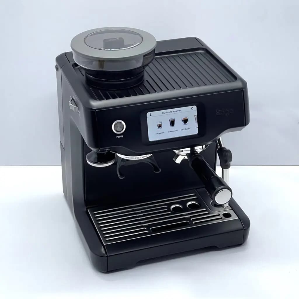 اسپرسوساز سیج مشکی مات مدل Sage The Barista Touch 880 — تصویر ۴