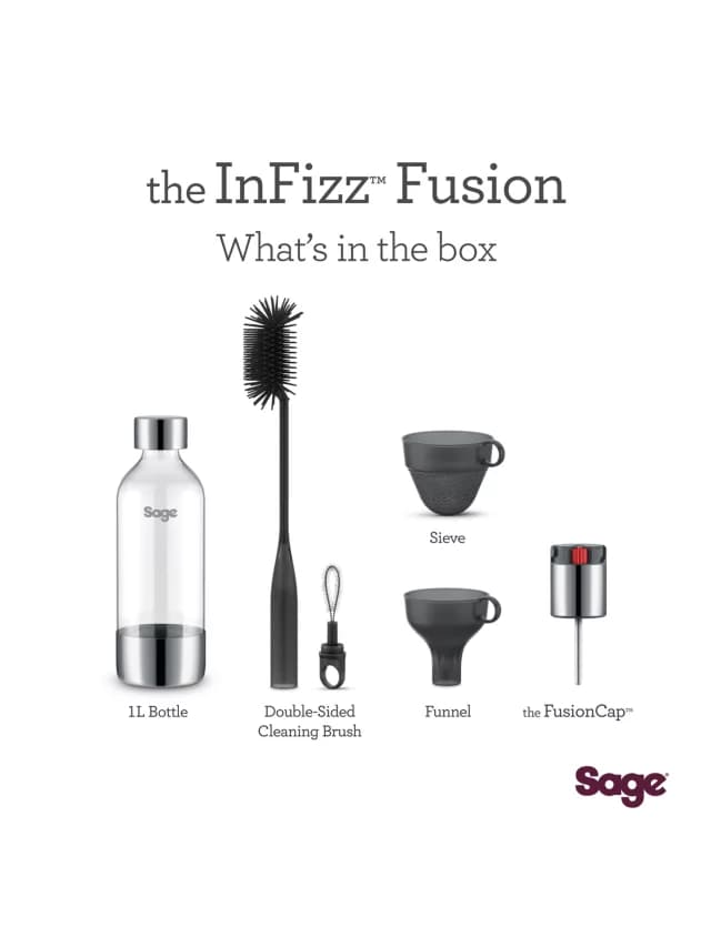 سودا ساز سیج مشکی مدل Sage the InFizz™ Fusion — تصویر ۵