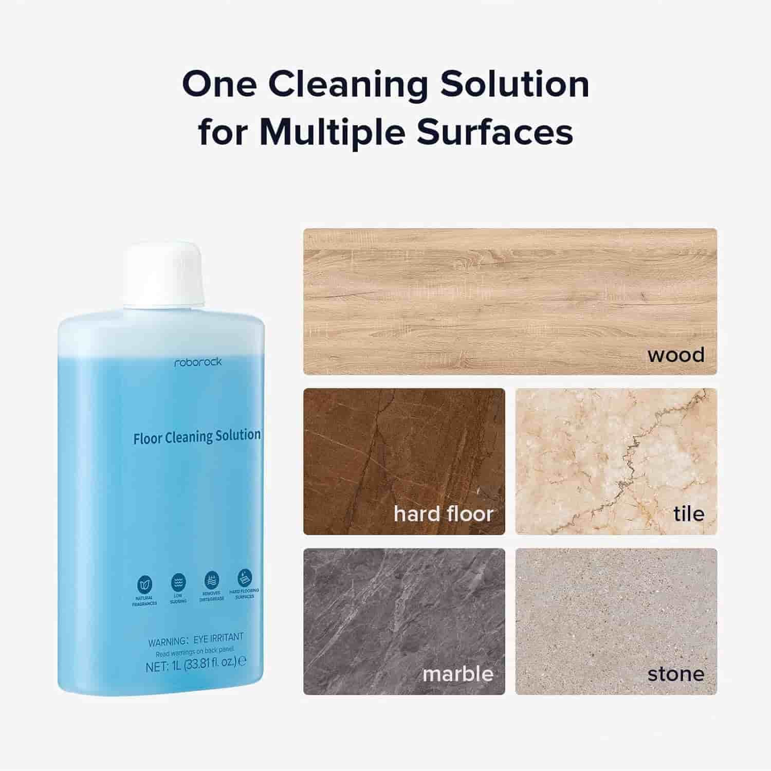 محلول شوینده کف اصل روبوراک 1 لیتری Roborock Original Floor Cleaner — تصویر ۴