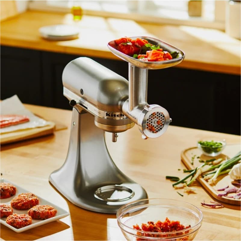 اکسسوری چرخ گوشت و سوسیس ساز کیچن اید مدل Kitchenaid KSMMGA — تصویر ۸