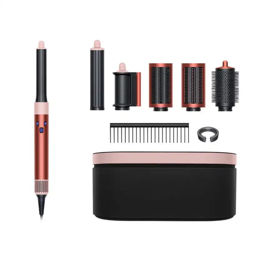 استایلر ایررپ حرفه ای دایسون مدل Dyson Airwrap HS05 multi-styler Long Strawberry Bronze/Blush Pink — تصویر ۲