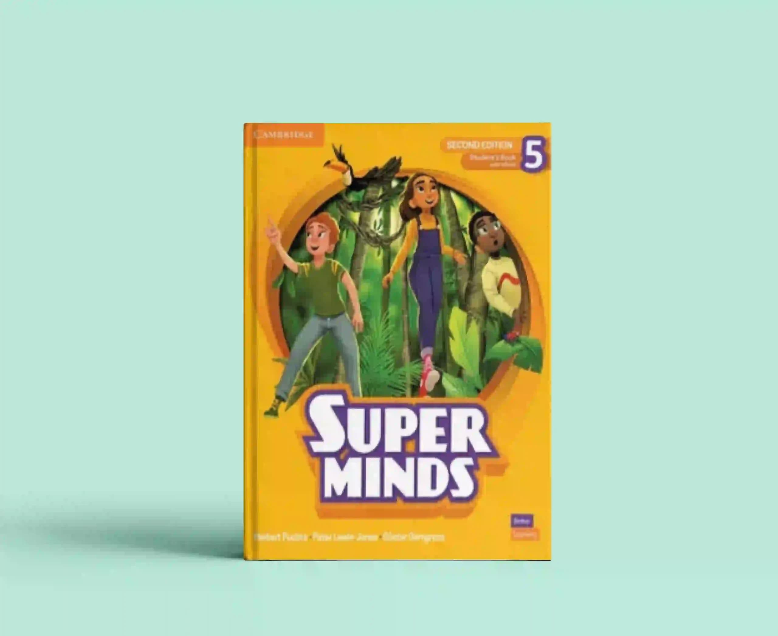 Super Minds 5 (2nd) SB+WB+DVD