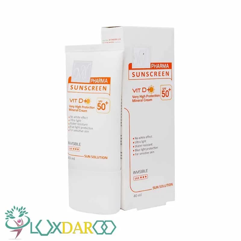 کرم ضد آفتاب سان سلوشن مینرال مای فارما spf50