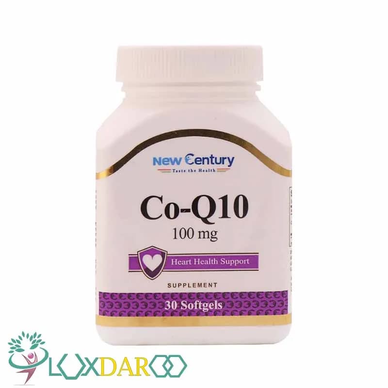 کپسول ژلاتینی نرم کوآنزیم کیوتن 100 میلی گرم نیو سنتری (30 عددی)