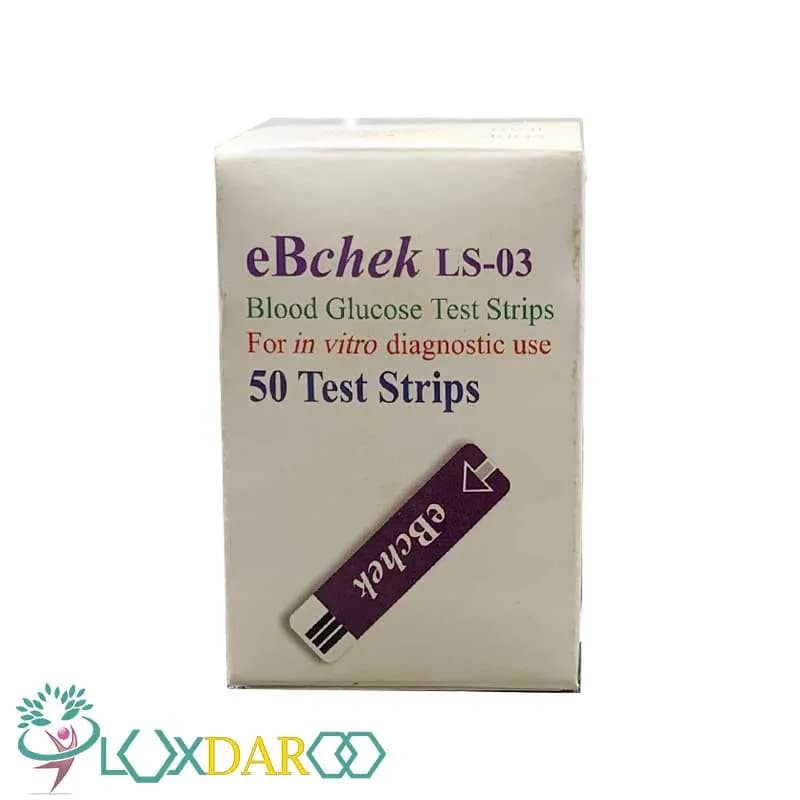 نوار تست قند خون ای بی چک LS-03 (50 عددی)