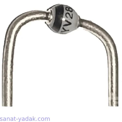دیود اولترا فست 3 آمپر 200 ولت سایز BYV28-200 SOD64