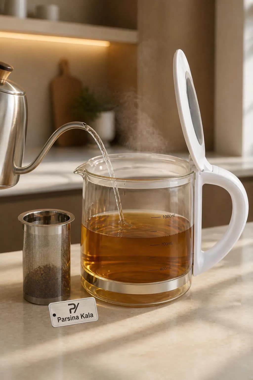 چای‌ساز رمانتیک هوم مدل kHD-425 — تصویر ۵