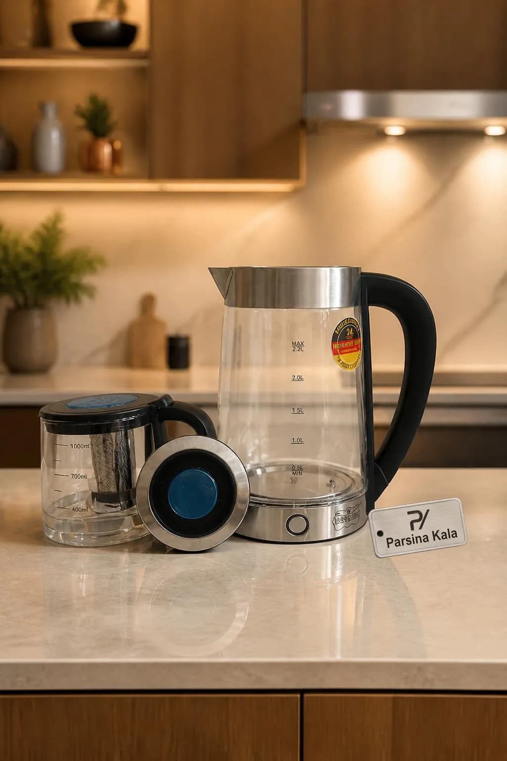 چای‌ساز رمانتیک هوم مدل kHD-425 — تصویر ۳