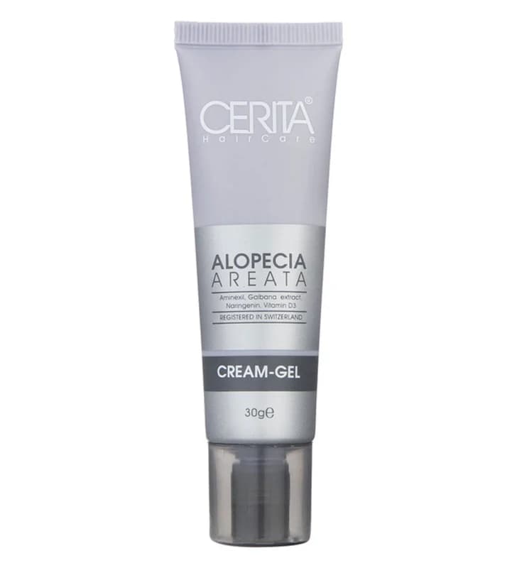 کرم ژل مو سریتا مدل Alopecia Areata مناسب موهای ریزش سکه ای حجم 30ml