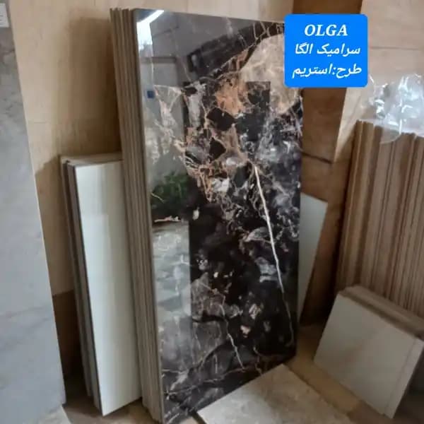 سرامیک پرسلان بلک 120*60 برند:ZEVANTE — تصویر ۳