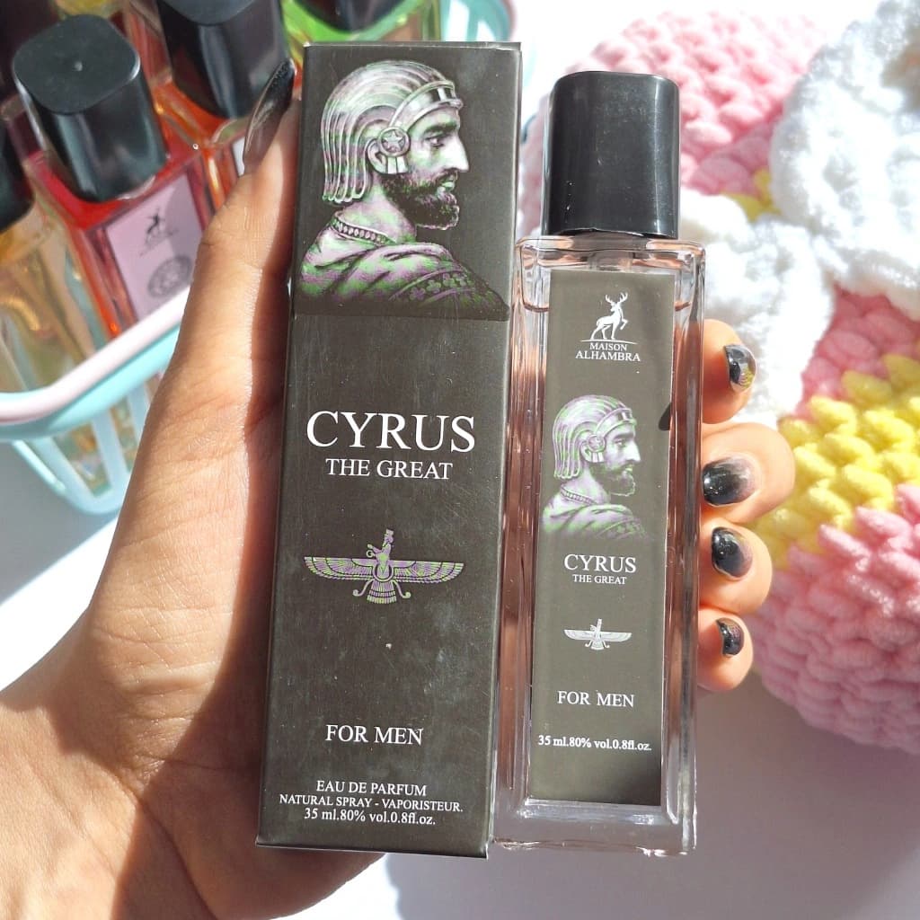 عطر الحمبرا رایحه Cyrus the Great