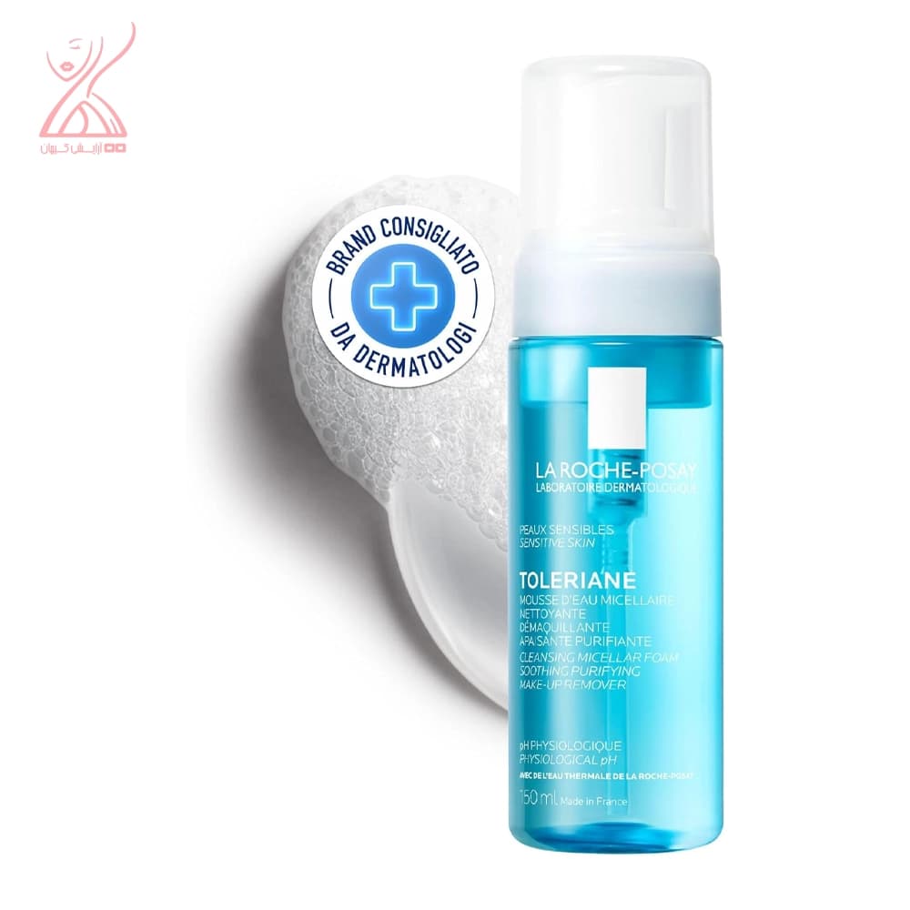 فوم شستشوی پوست حساس لاروش پوزای مدل La Roche-Posay Toleriane — تصویر ۲