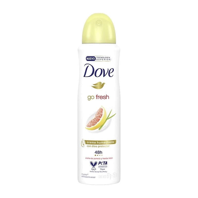 اسپری ضد تعریق داو Dove با رایحه گریپ‌فروت و علف لیمو