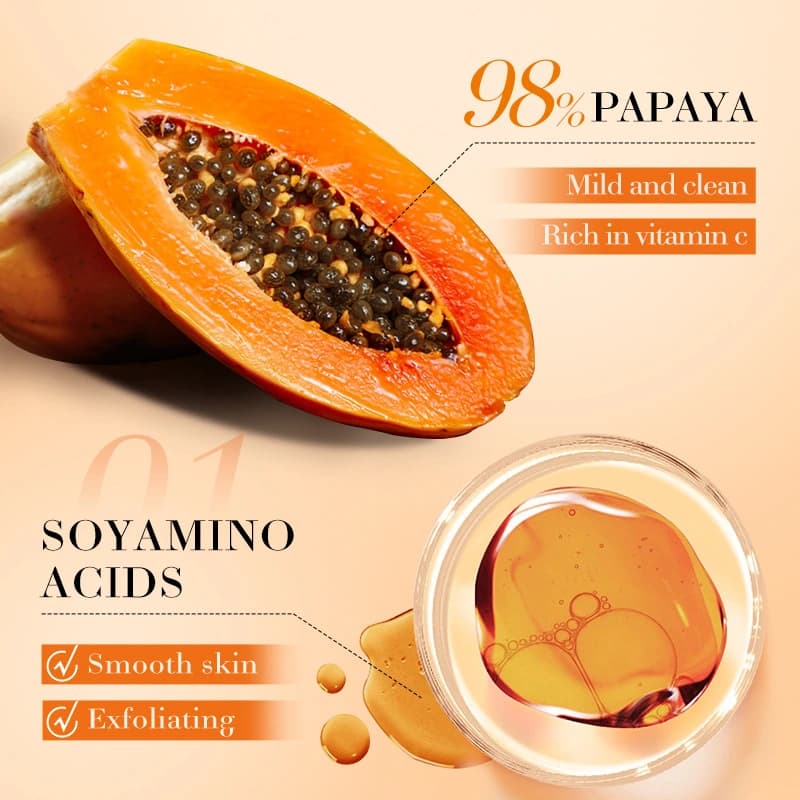 نمک بدن پاپایا بیوآکوا Bioaqua — تصویر ۳