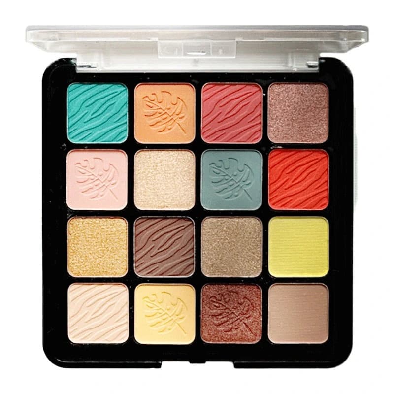 پلت سایه ۱۶ رنگ Moc allure مدل paradise shock