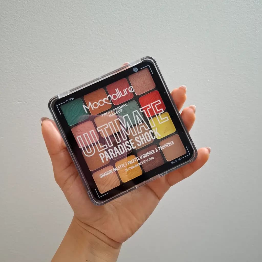 پلت سایه ۱۶ رنگ Moc allure مدل paradise shock — تصویر ۲