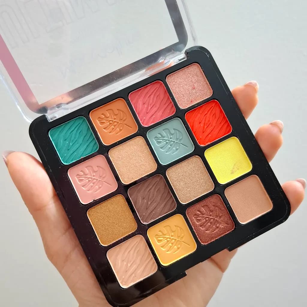 پلت سایه ۱۶ رنگ Moc allure مدل paradise shock — تصویر ۳