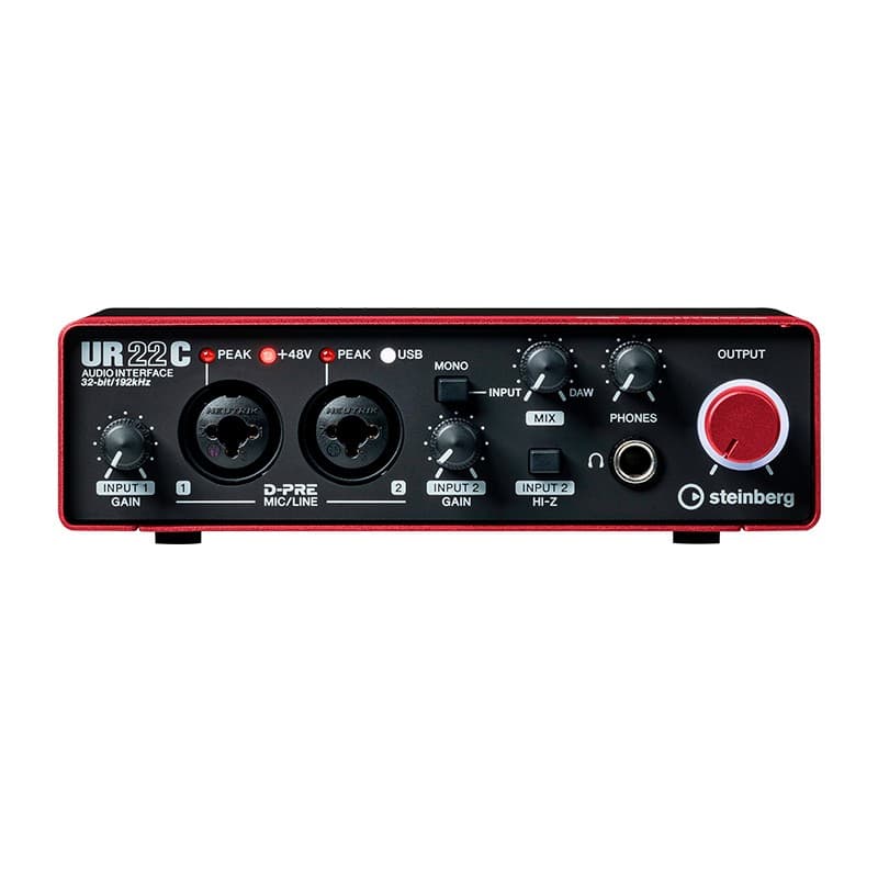 کارت صدا اشتنبرگ Steinberg UR22C Red