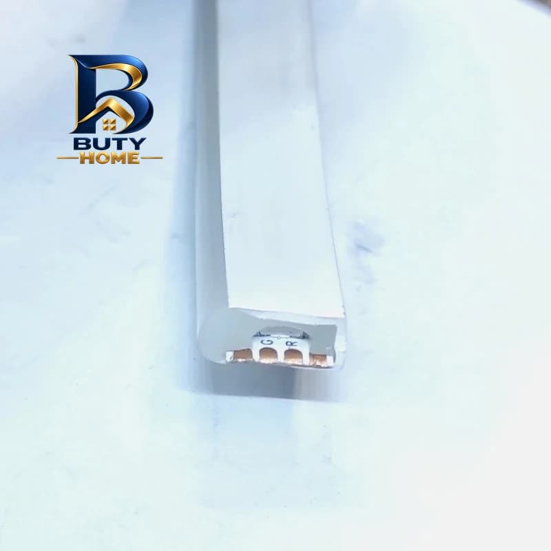 ریسه نئون فلکسی ۱۲ ولت مدل RGB کد RGB۱۲v طول ۵ متر اصل — تصویر ۴