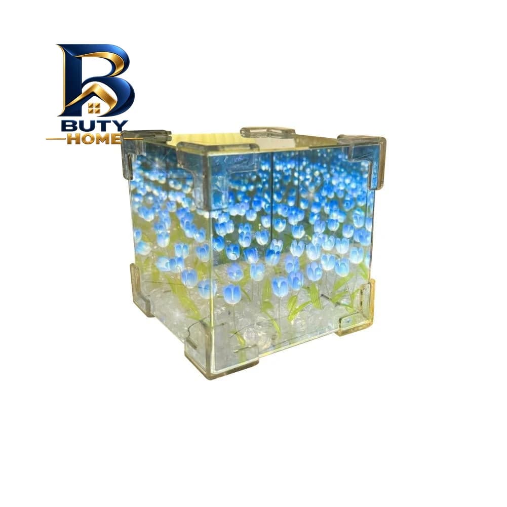 چراغ تزئینی با طرح دشت لاله