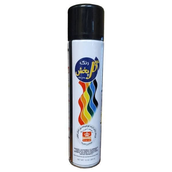 اسپری مشکی مات گل بخش