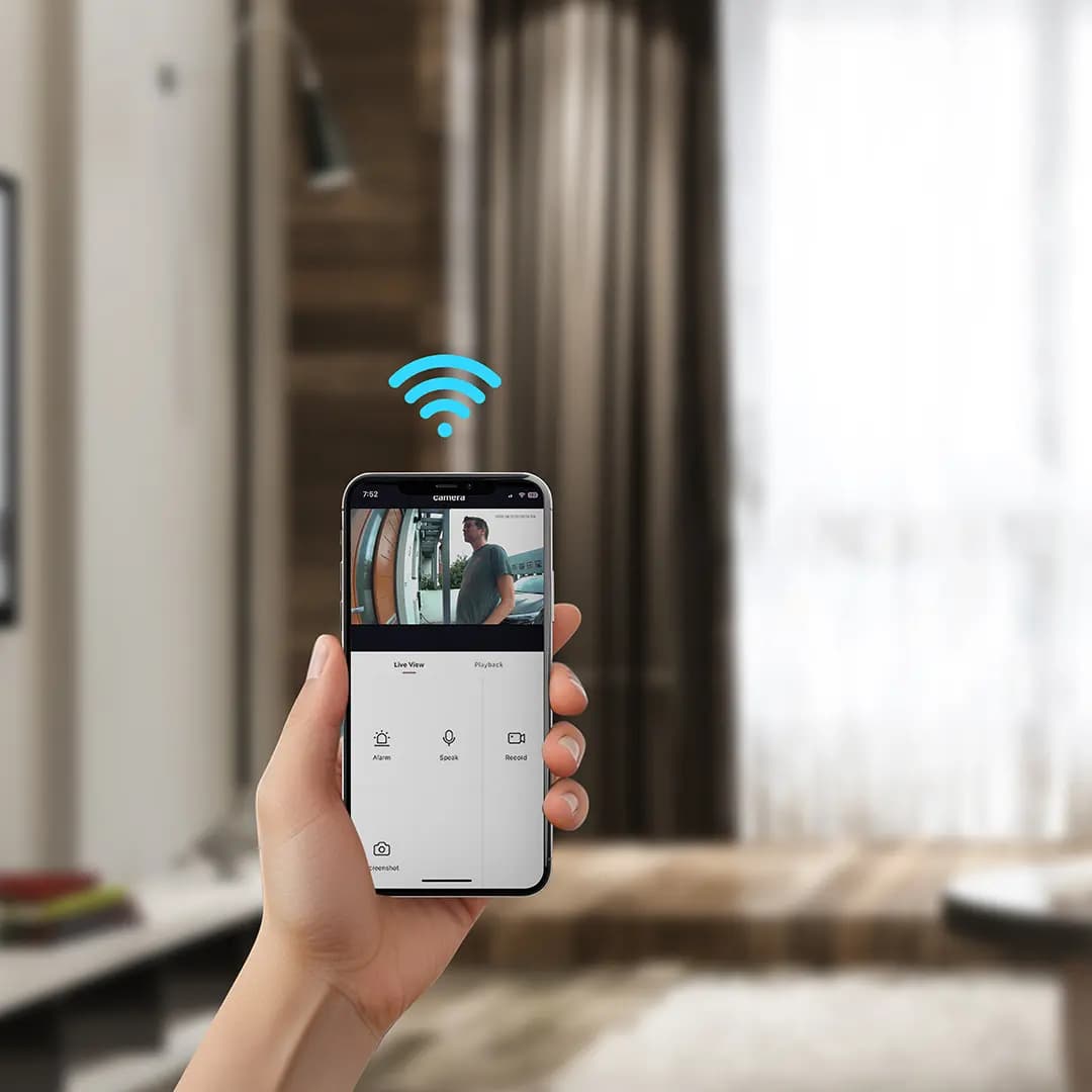 زنگ در دوربین دار هوشمند پاورولوژی Powerology Smart Doorbell Camera — تصویر ۵