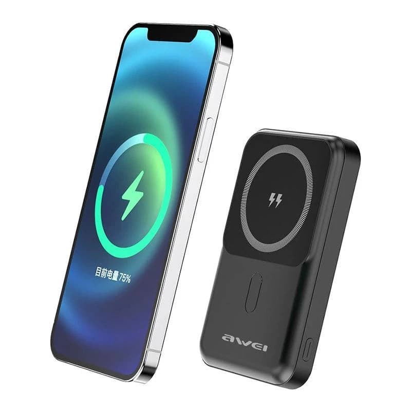 پاوربانک وایرلس 10000 هزار 22.5 وات مگنتی اوی Awei P139K — تصویر ۲