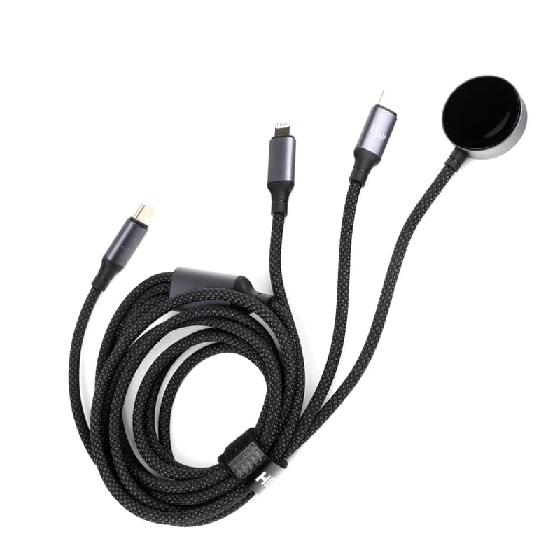 کابل تبدیل USB-C به لایتنینگ / USB-C / WIRELESS طول 1.2 متر هیسکا مدل Hiska LX-31 — تصویر ۴