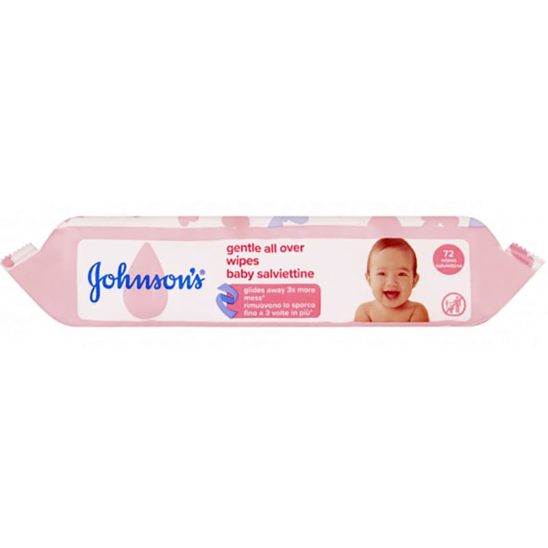 دستمال مرطوب 72 عددی درب دار جانسون Johnsons — تصویر ۲