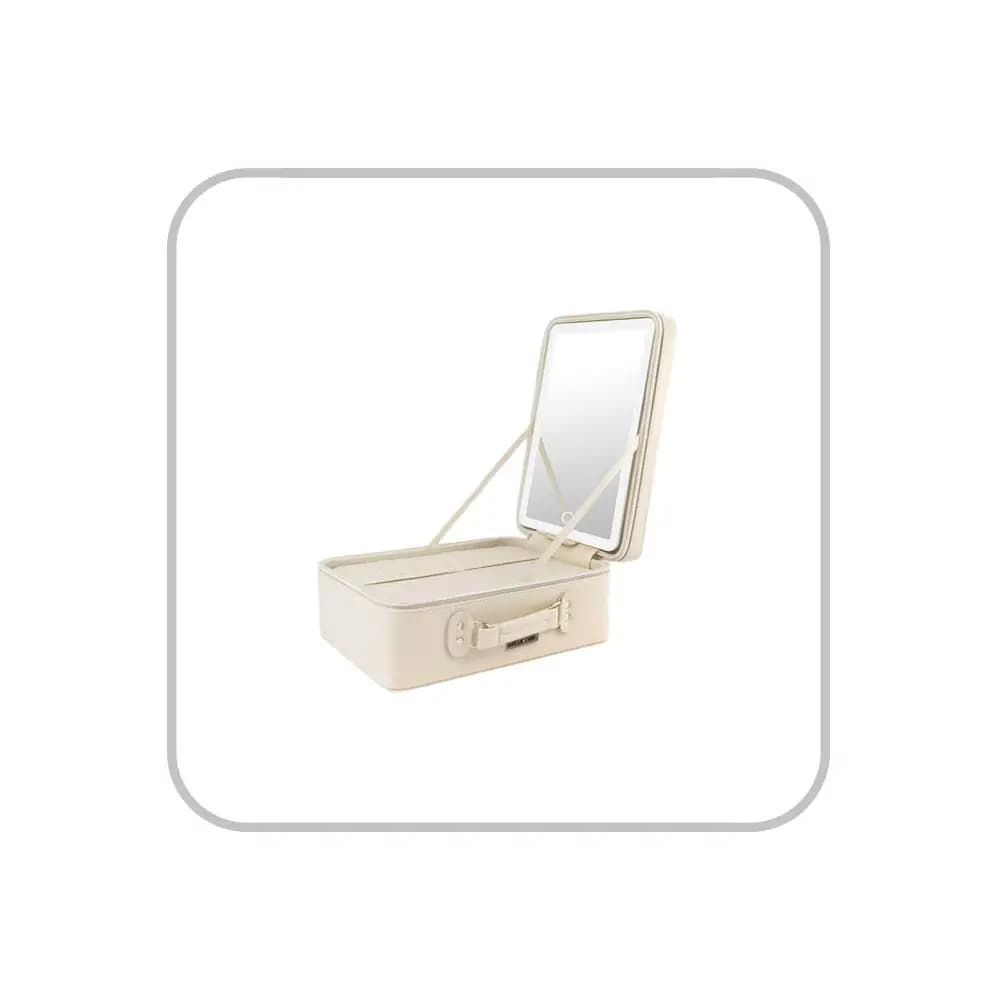کیف لوازم آرایشی رینگ لایت دار گرین لاین مدل Green Lion Travel Makeup Bag with Lighted Mirror — تصویر ۴