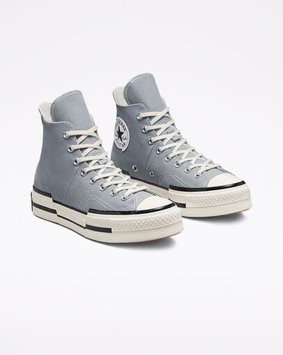 کانورس ساقدار چاک ۷۰ پلاس طوسی Converse all star chuck 70 plus Grey — تصویر ۶