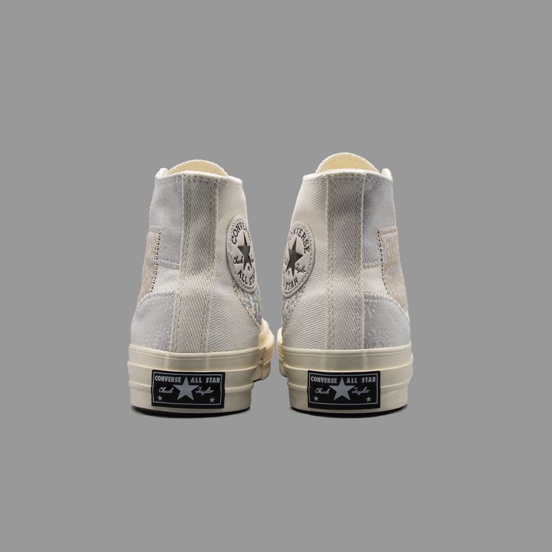 کانورس ساقدار چاک ۷۰ آف اسپرینگ کرمی Converse all star chuck 70 offspring paisley — تصویر ۴