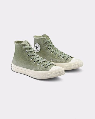 کانورس آل استار ساقدار چاک تیلور سبز شتری Converse Chuck Taylor All Star 1970s — تصویر ۲