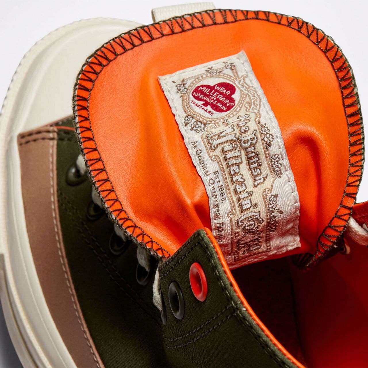 کانورس ساقدار چاک ۷۰ تاد اسنایدر ایکس سبز Converse Chuck 70 Todd Snyder X — تصویر ۷