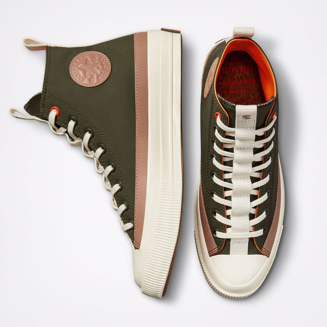 کانورس ساقدار چاک ۷۰ تاد اسنایدر ایکس سبز Converse Chuck 70 Todd Snyder X — تصویر ۴