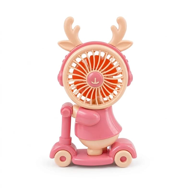 پنکه‌ شارژی مدل گوزن اسکوتری Scooter Deer