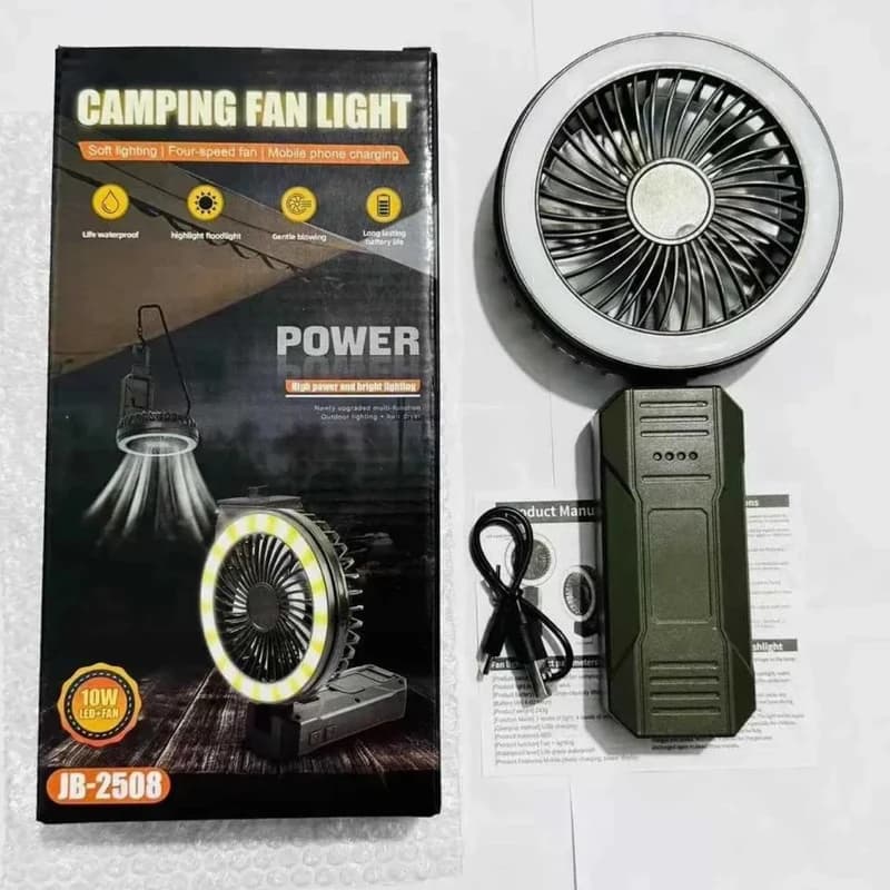 پنکه‌ شارژی مدل Light Power — تصویر ۷