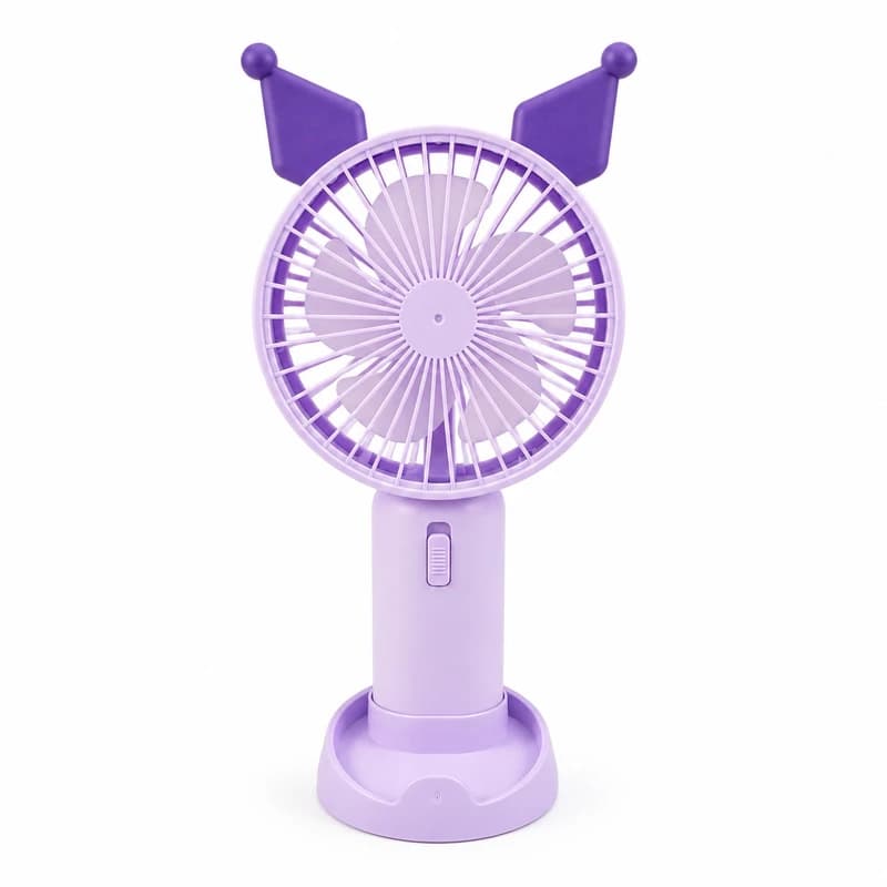 پنکه‌ شارژی مدل Large Huge Kuromi Fan