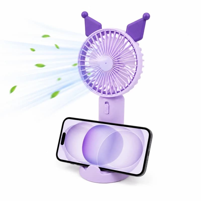 پنکه شارژی مدل Large Huge Kuromi Fan — تصویر ۲