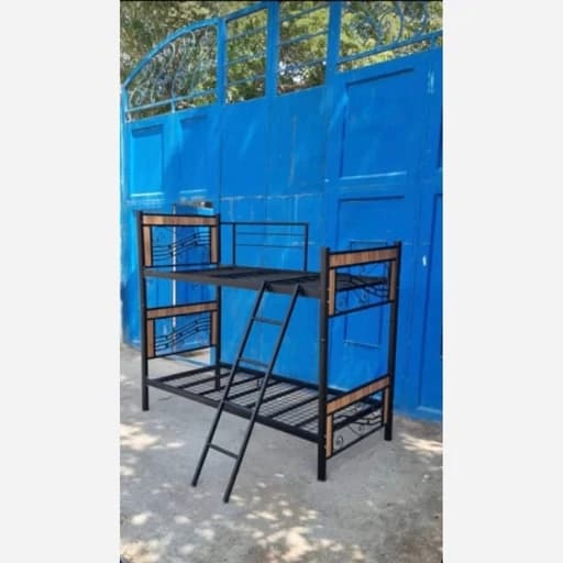 تخت خواب چوب و فلز ملودی مبلمان فرنا مدل 1142955