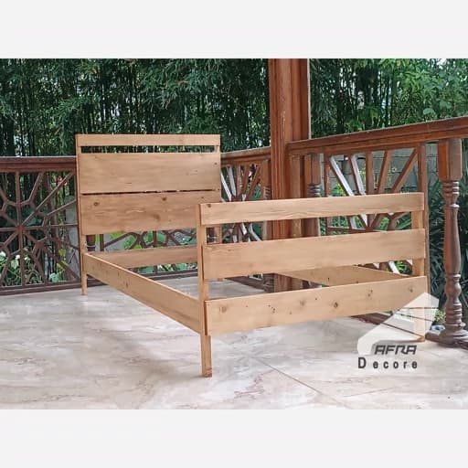 تخت خواب دونفره ،،تکنفره پسکرایه ،،تمام چوب مبلمان فرنا مدل 1142935