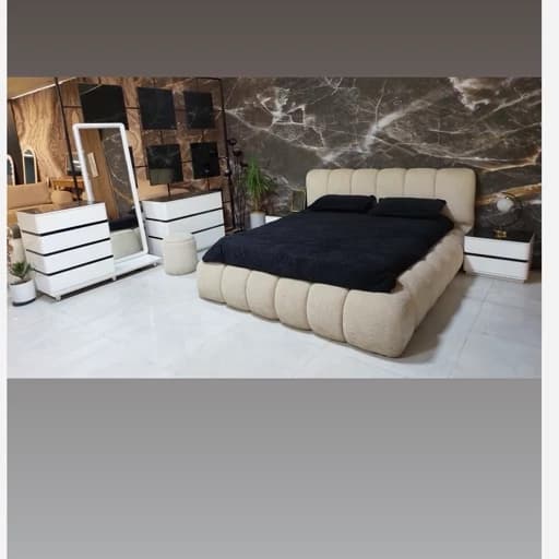 سرویسخواب سویل با فایل لباس مبلمان فرنا مدل 1142901