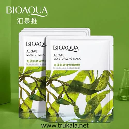 ماسک ورقه ای جلبک سبز بیواکوا BIOAQUA — تصویر ۲