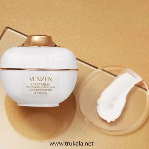 کرم روشن کننده شیر بز ونزن venzen — تصویر ۵