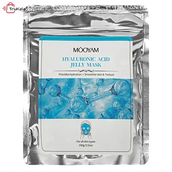 ماسک هیدروژلی هیالورونیک اسید 100 گرمی مویام mooyam