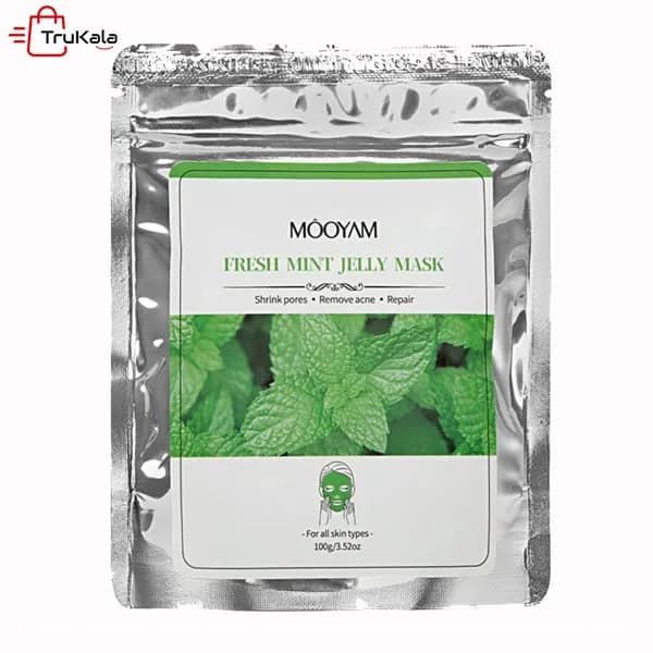 ماسک هیدروژلی نعنا 100 گرمی مویام mooyam