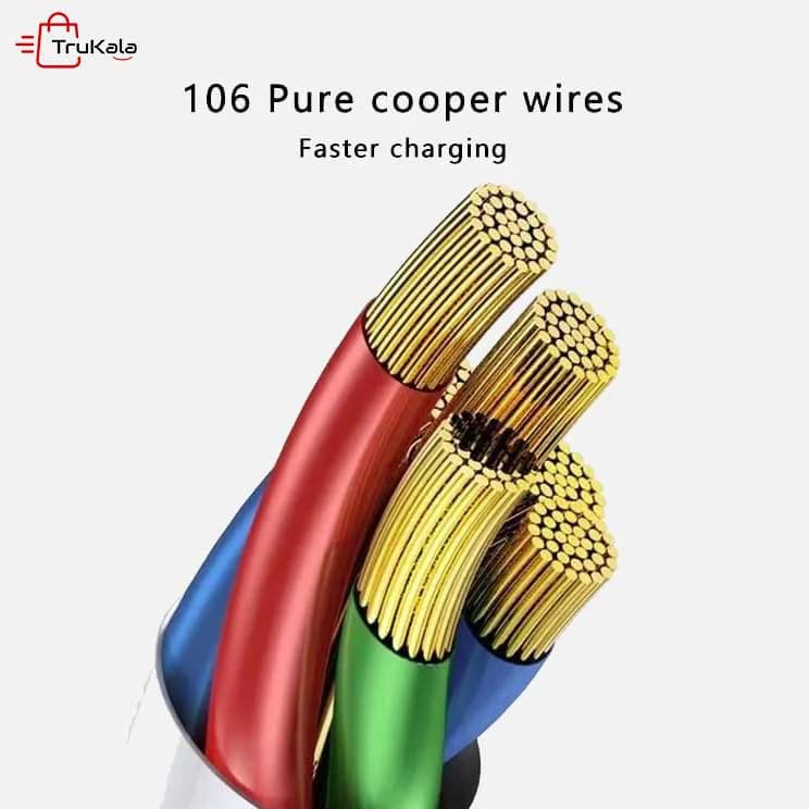 کابل شارژر دو سر تایپ سی دنمن مدل D20C — تصویر ۸