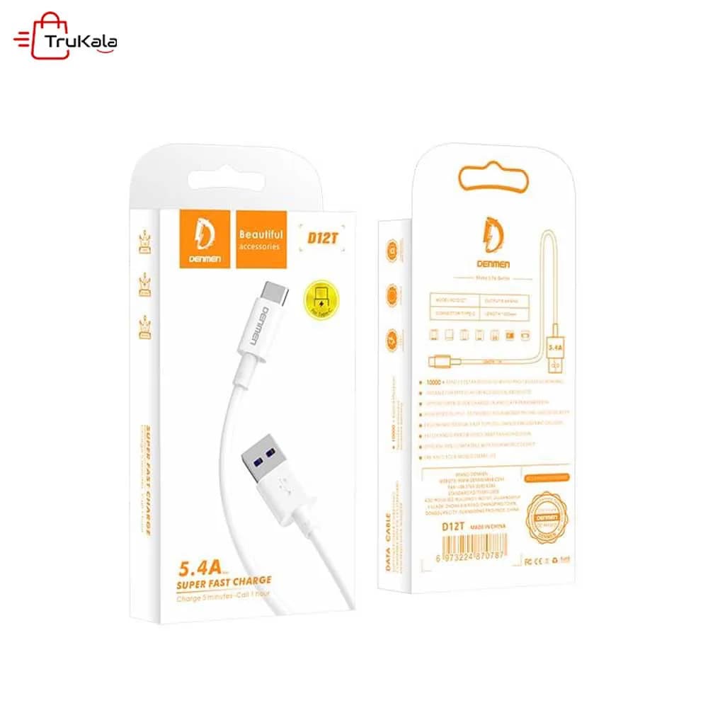 کابل شارژر تایپ سی دنمن مدل D12T — تصویر ۶