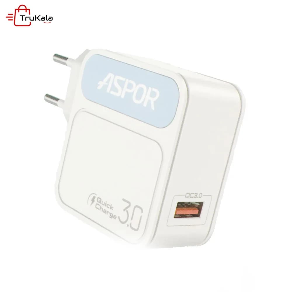 شارژر دیواری آسپور مدل A828