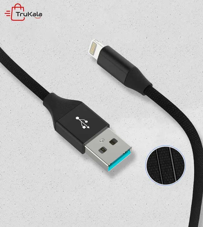 کابل شارژر میکرو پاواریل مدل PA-DC108 — تصویر ۳